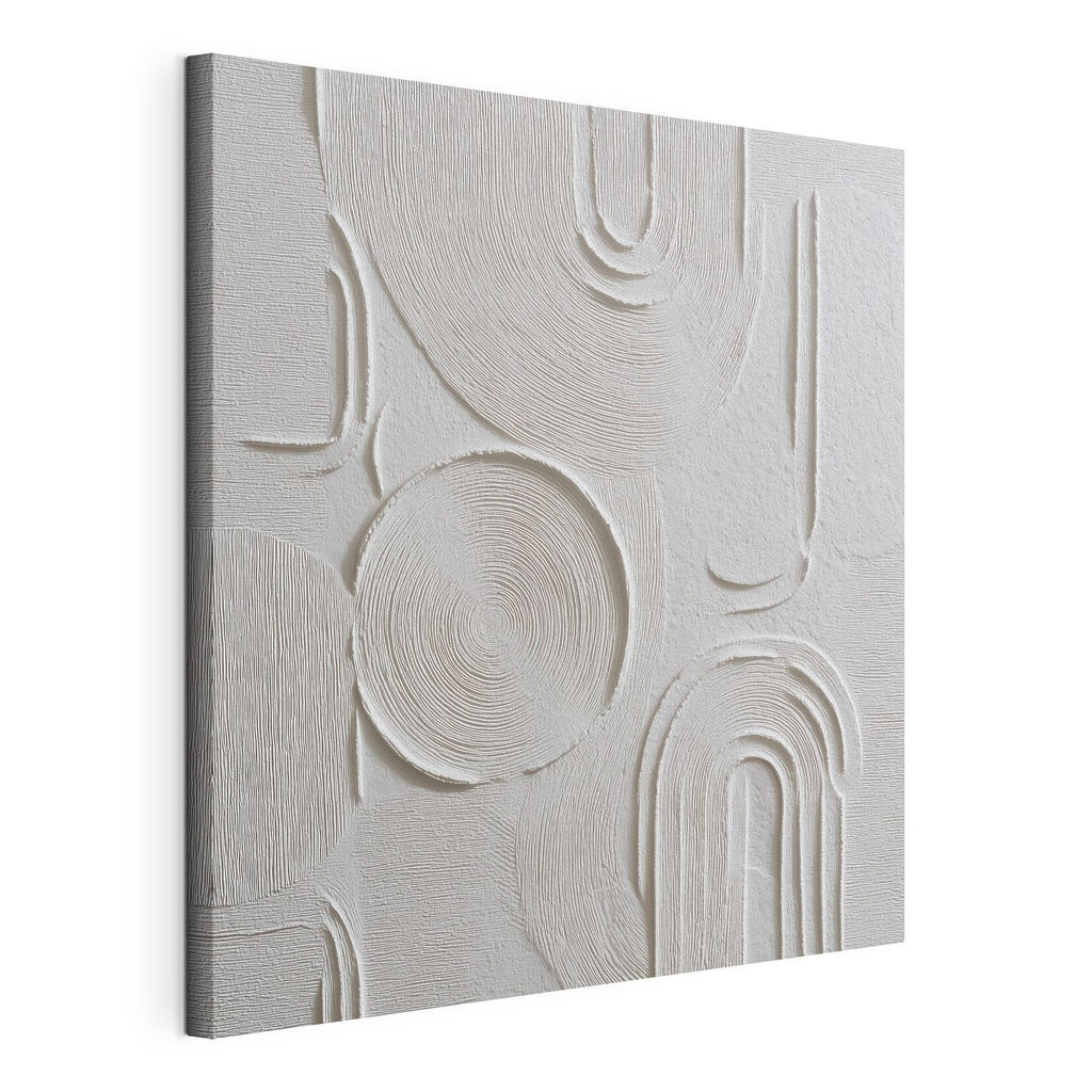 Arches blanches striées — vue du produit