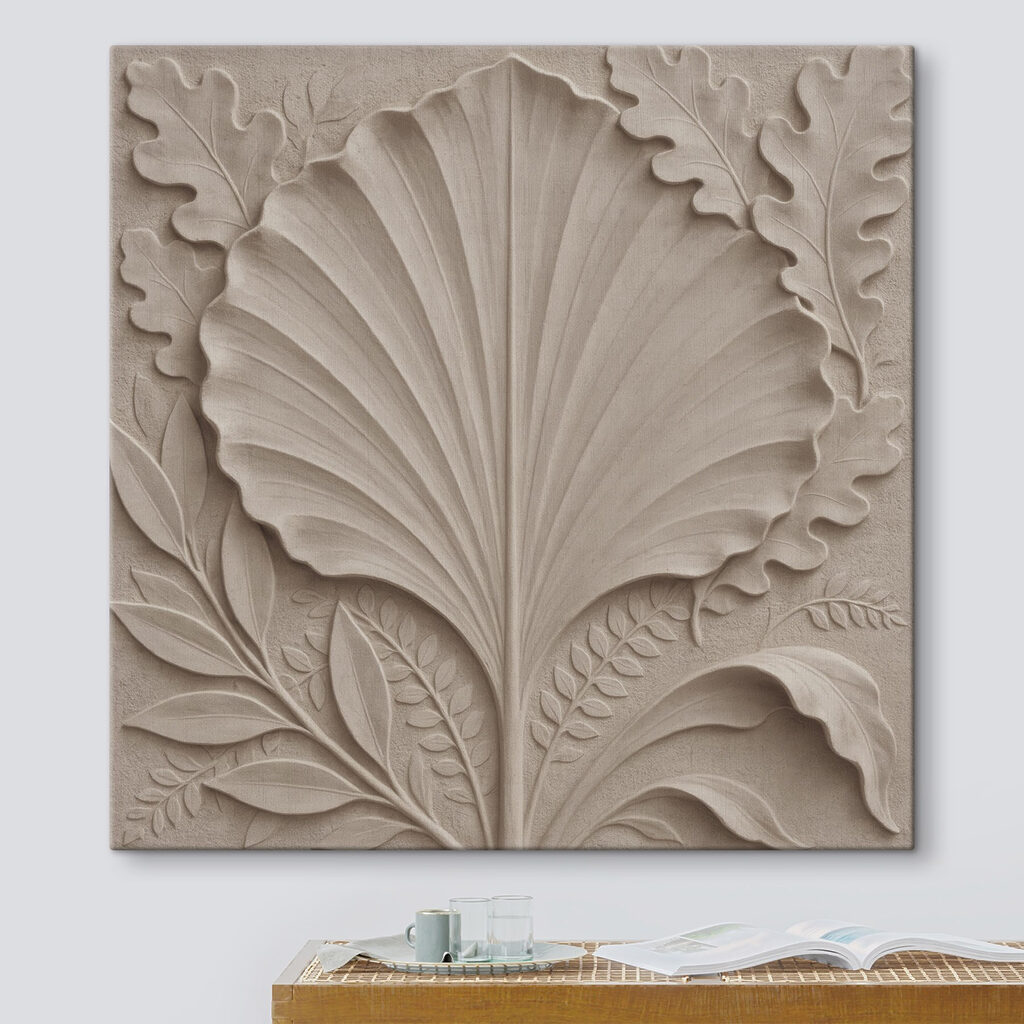 Relief parmi les fougères — intérieur 1