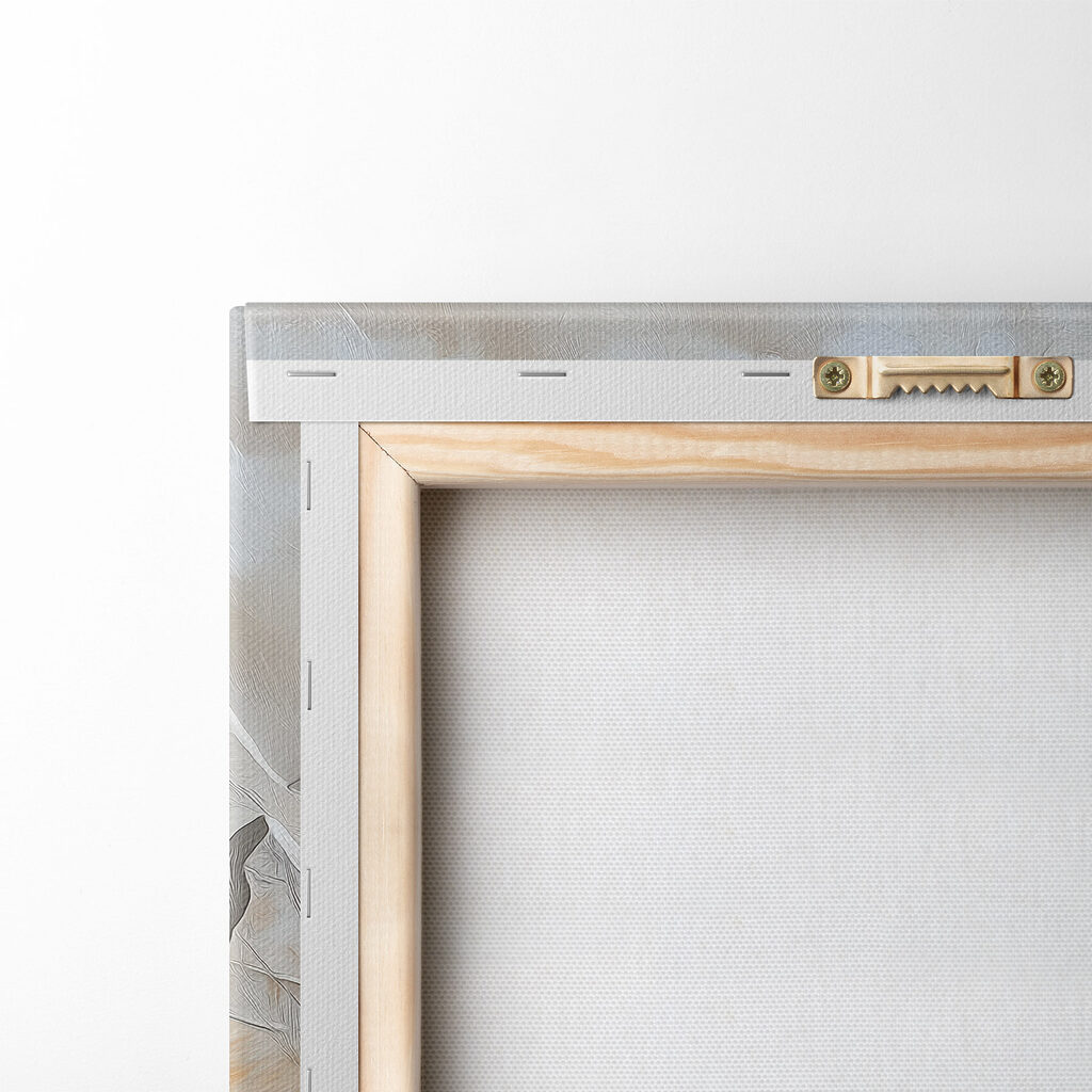 Sommets blancs en relief — dos