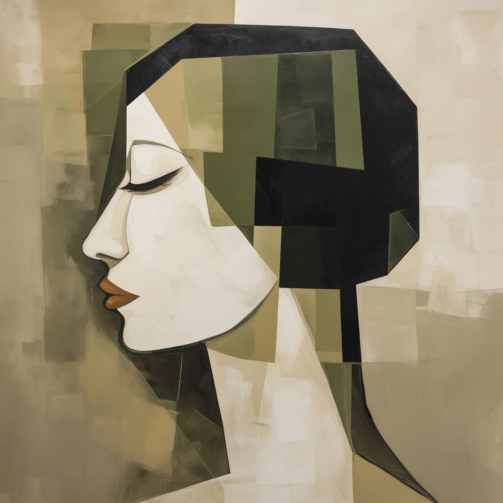 Profil anguleux — motif complet