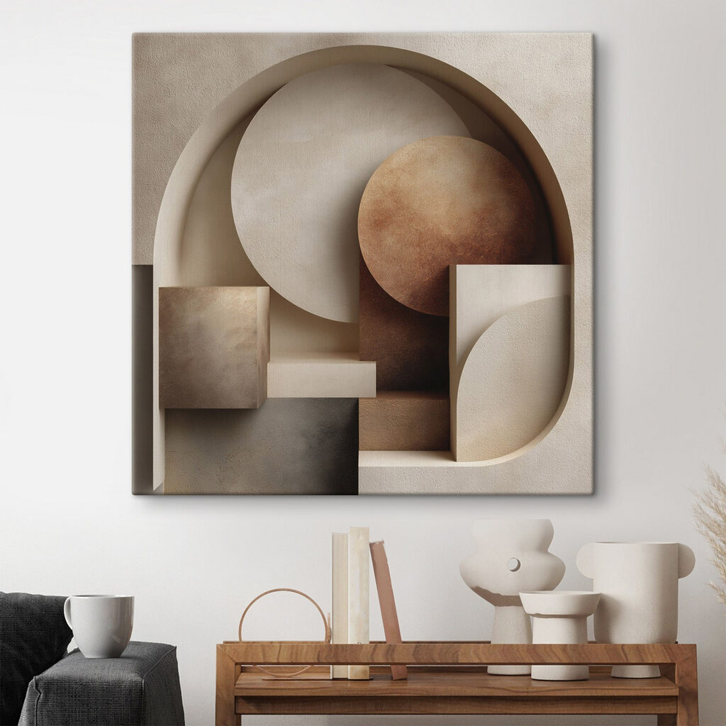 Formes rondes en niche — intérieur 1