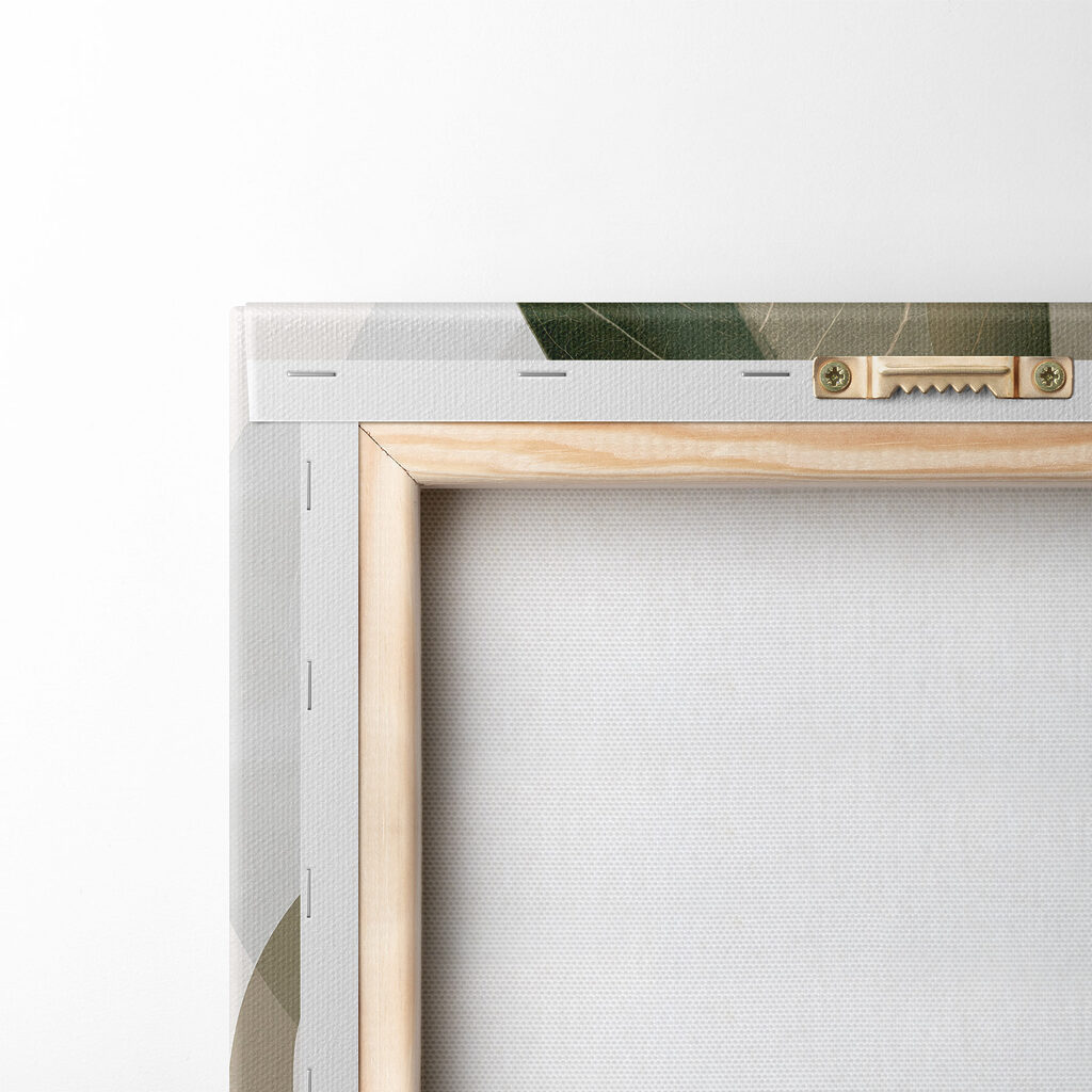 Feuillage vert et arches — dos