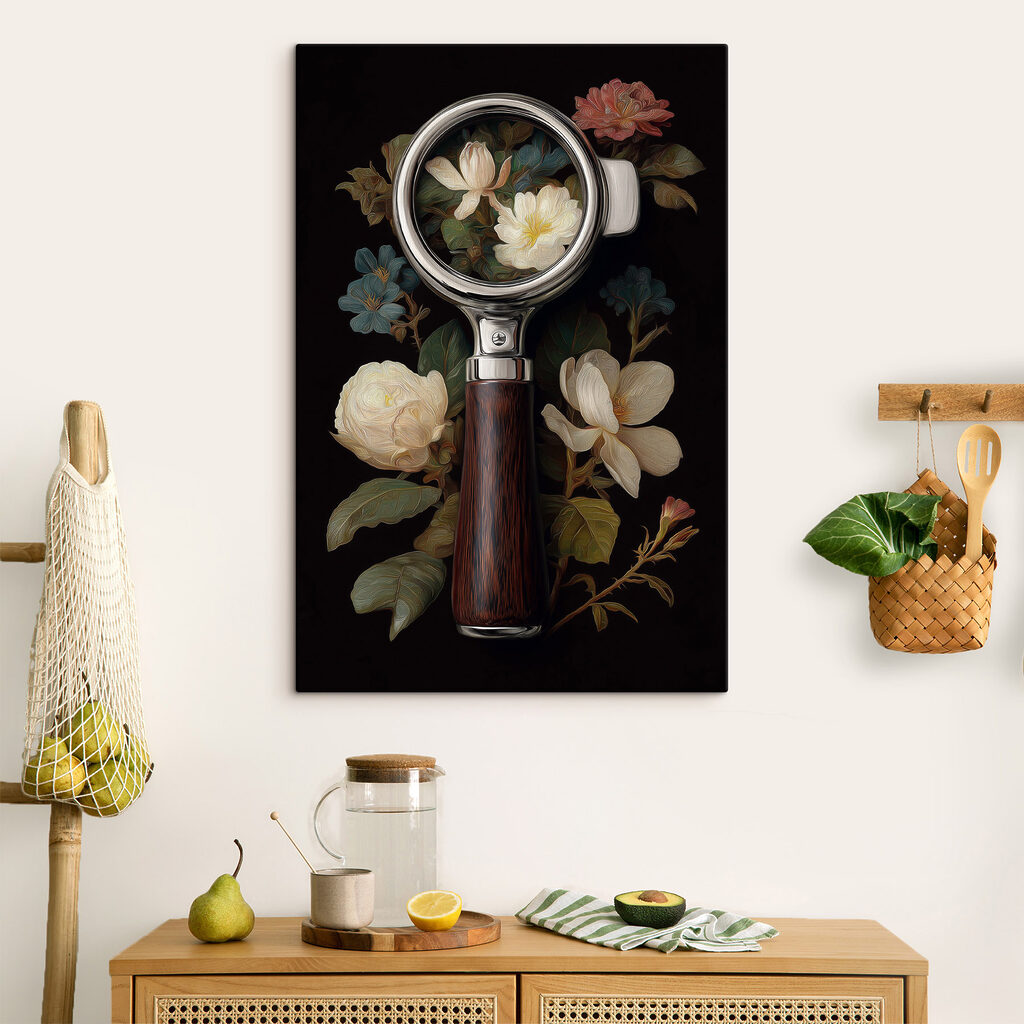 Fleurs sous la loupe — intérieur 1