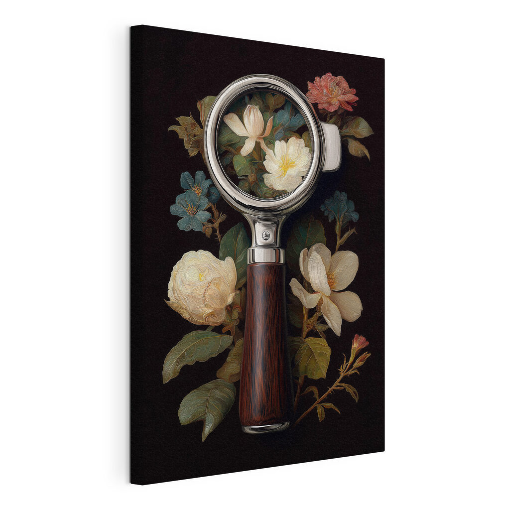Fleurs sous la loupe — vue du produit