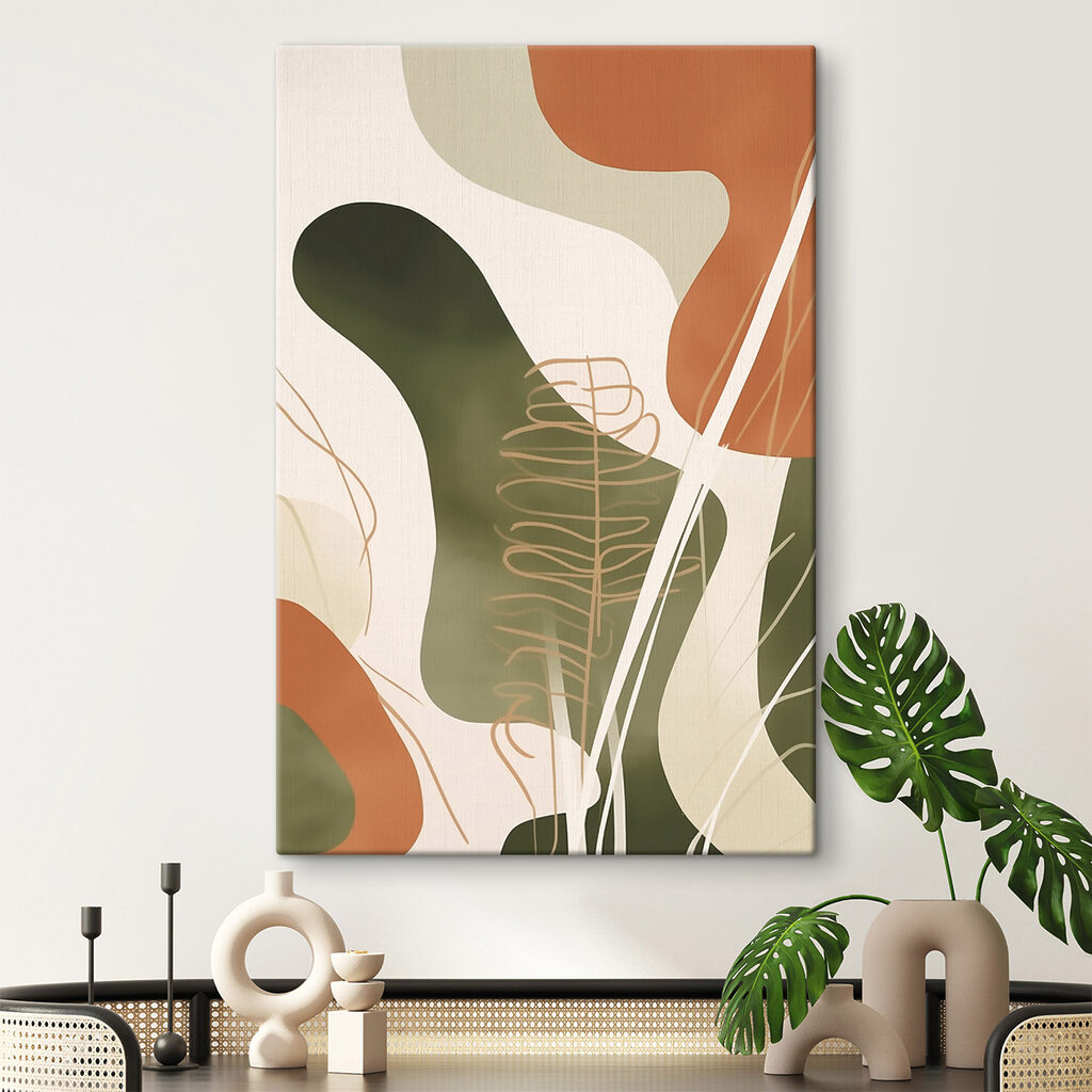 Feuillage aux tons naturels — intérieur 2