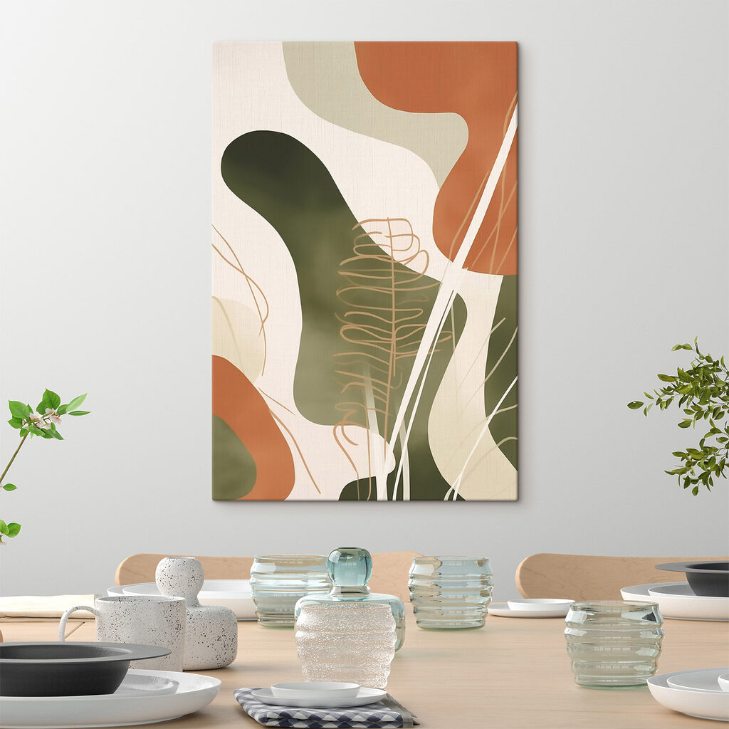 Feuillage aux tons naturels — intérieur 1
