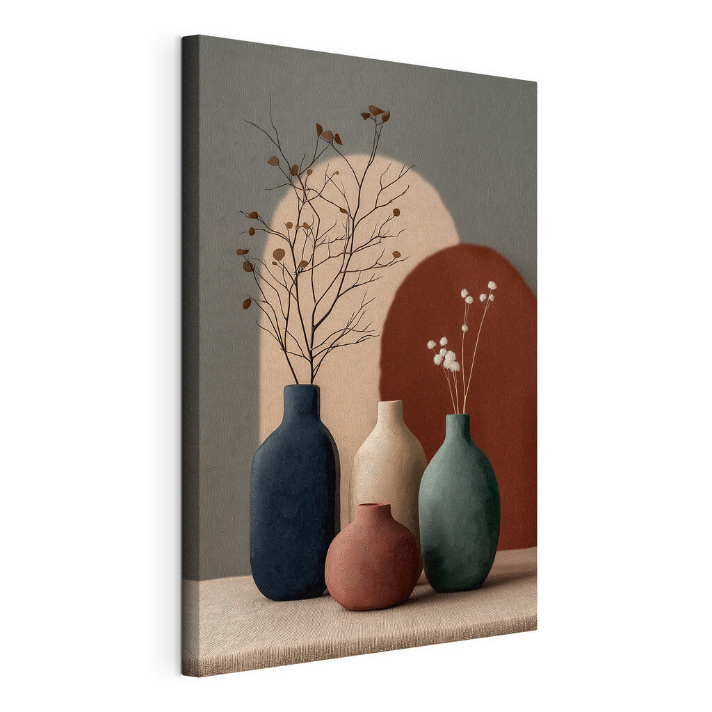Vases et fines branches — vue du produit