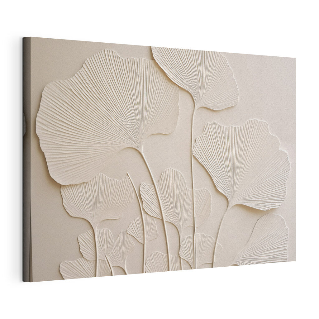 Feuilles de ginkgo blanches — vue du produit
