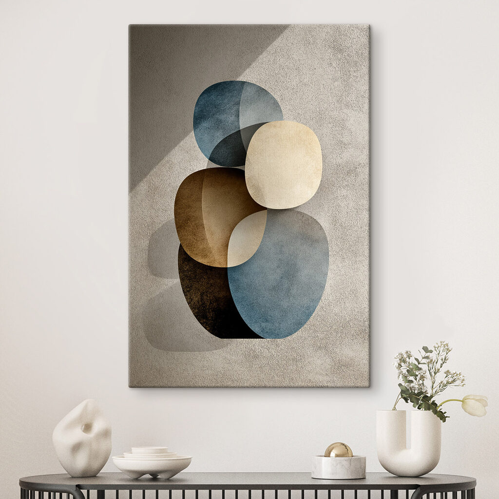 Rondeurs bleues et brunes — intérieur 2