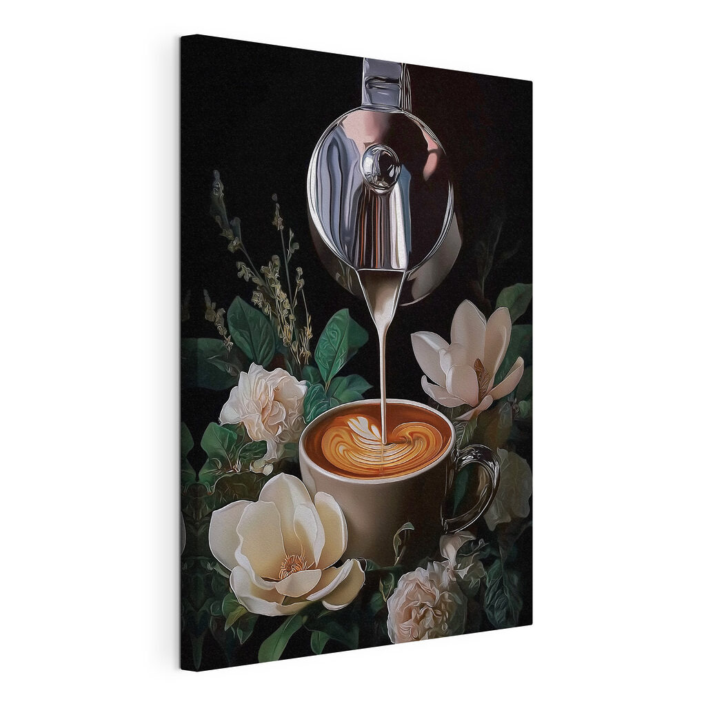Café parmi les fleurs — vue du produit