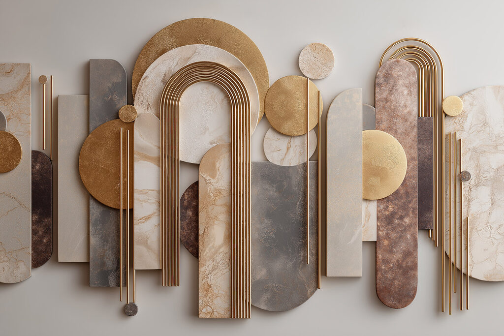 Arches cannelées — motif complet