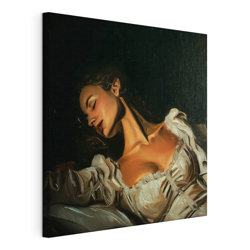 Femme à contre-jour — vue du produit