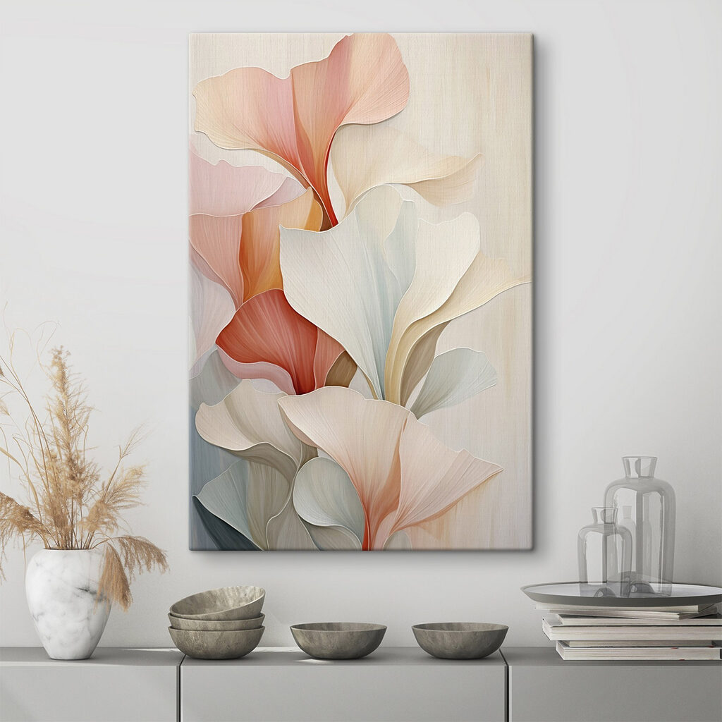 Corolles rose et crème — intérieur 2