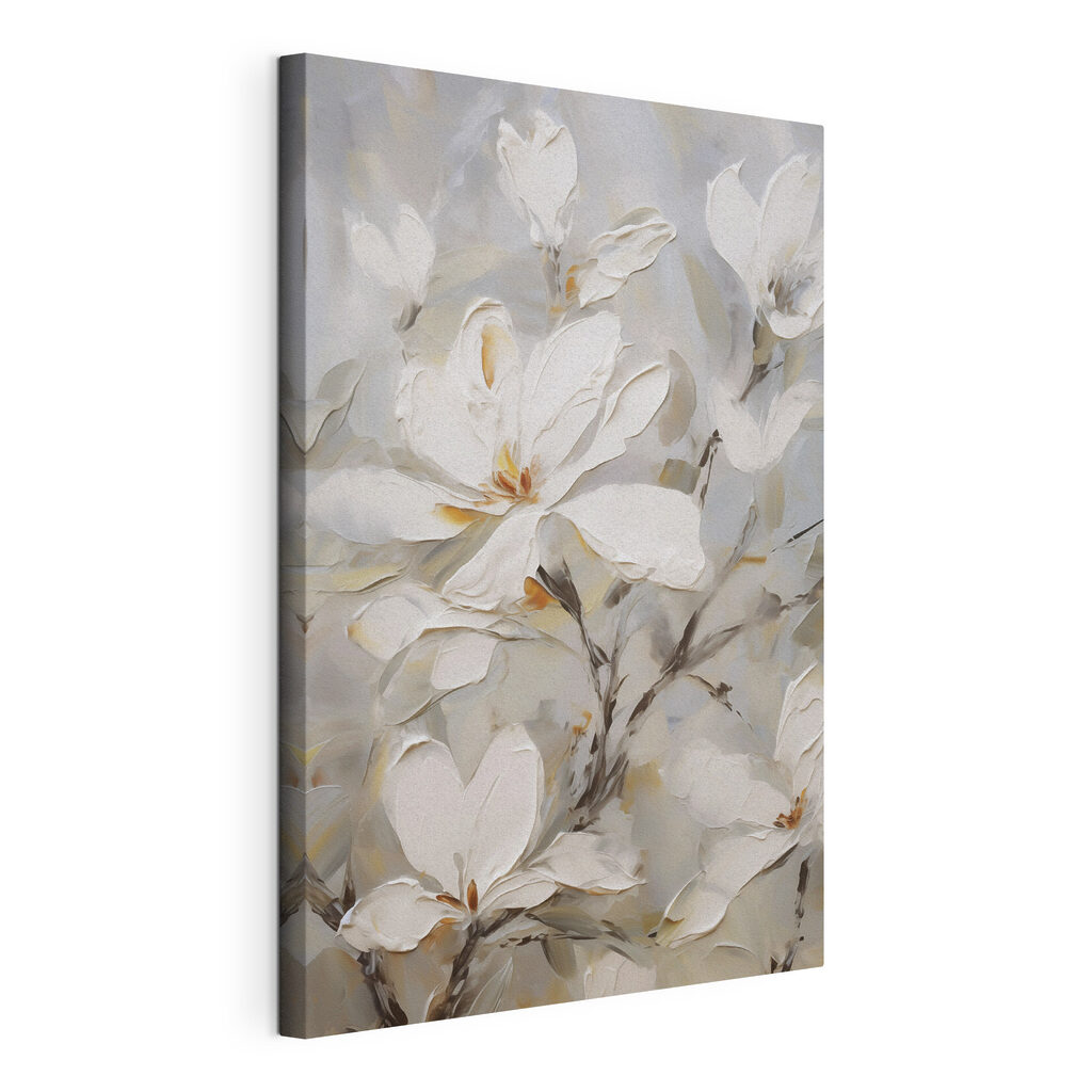 Fleurs aux bords peints — vue du produit