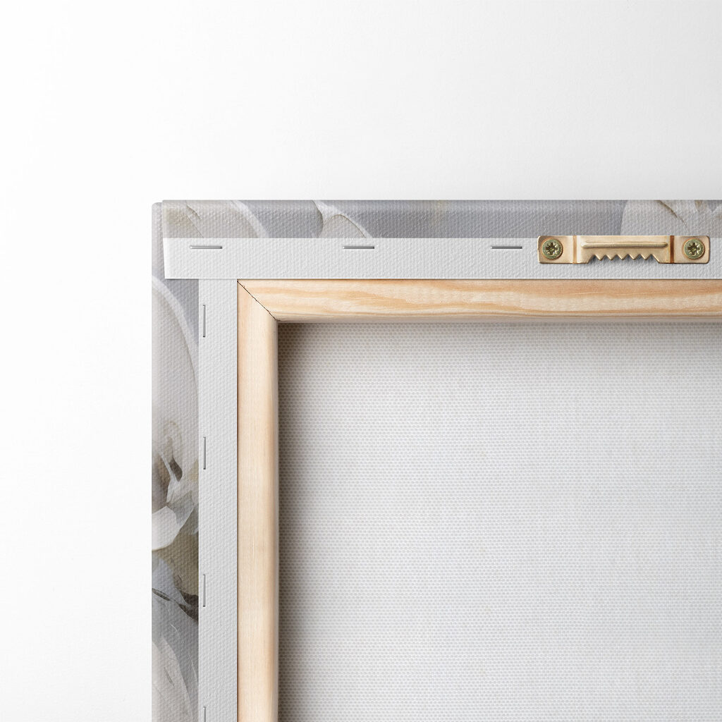 Fleurs aux bords peints — dos