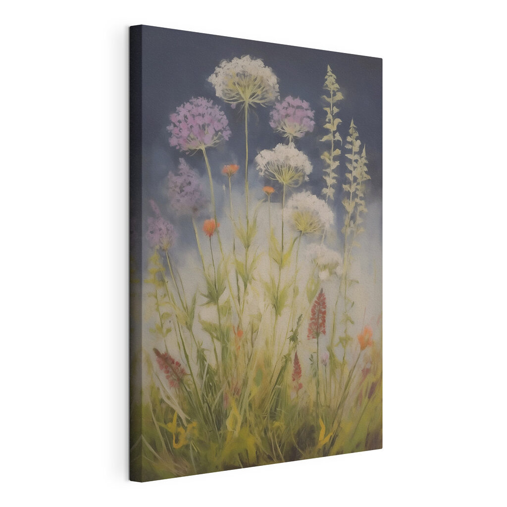 Pompons lilas — vue du produit