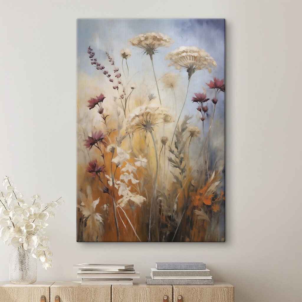 Ombelles en lumière dorée — intérieur 2