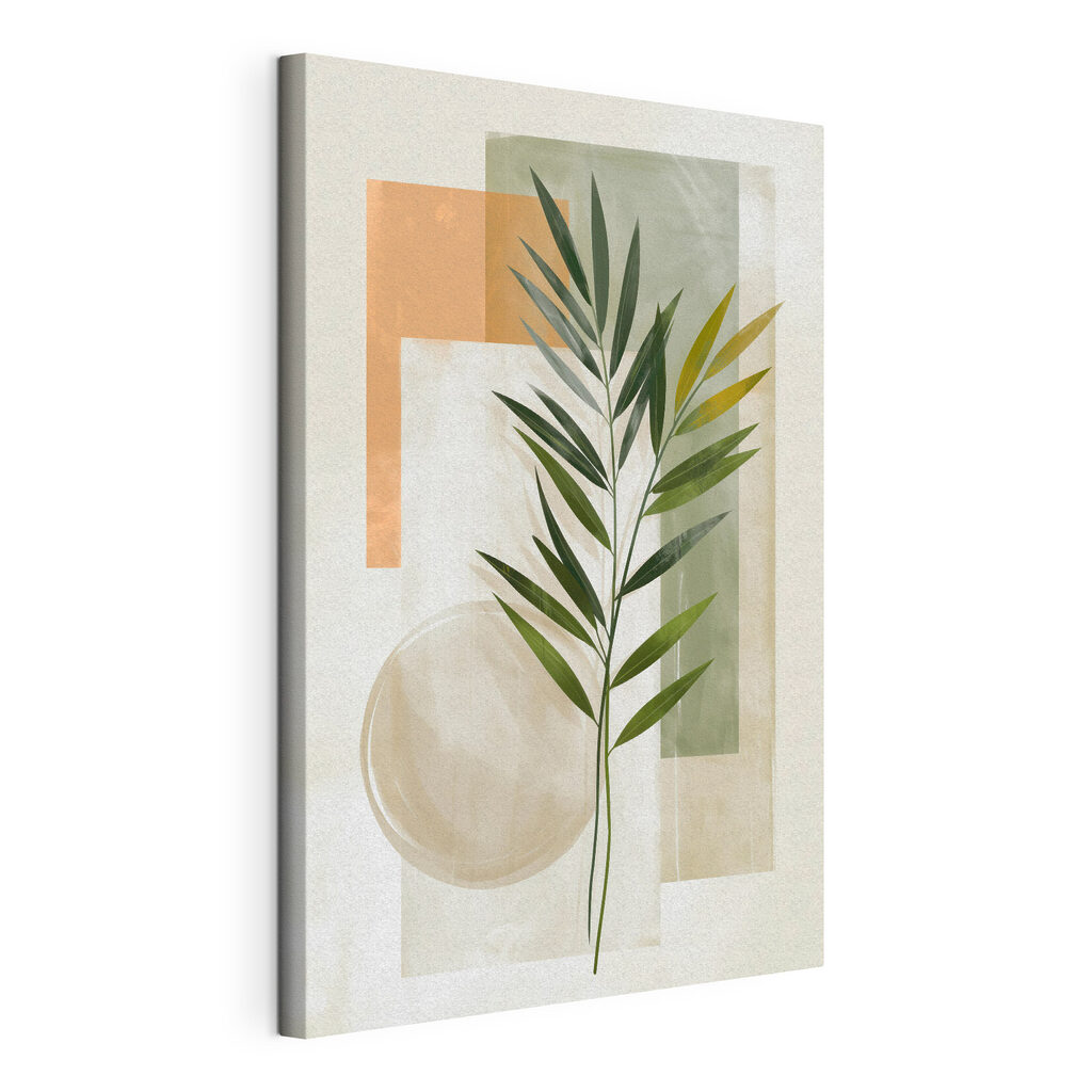 Palme et rectangles verts — vue du produit