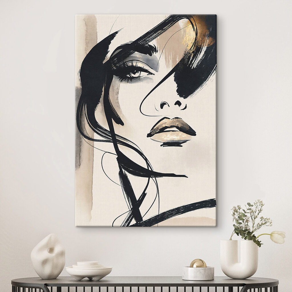Regard au trait noir — intérieur 2