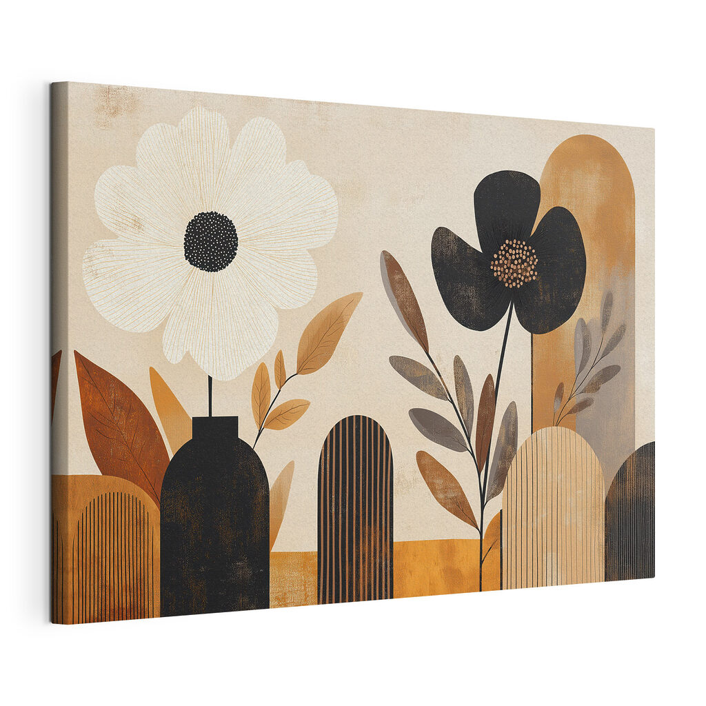 Fleur noire, fleur blanche — vue du produit