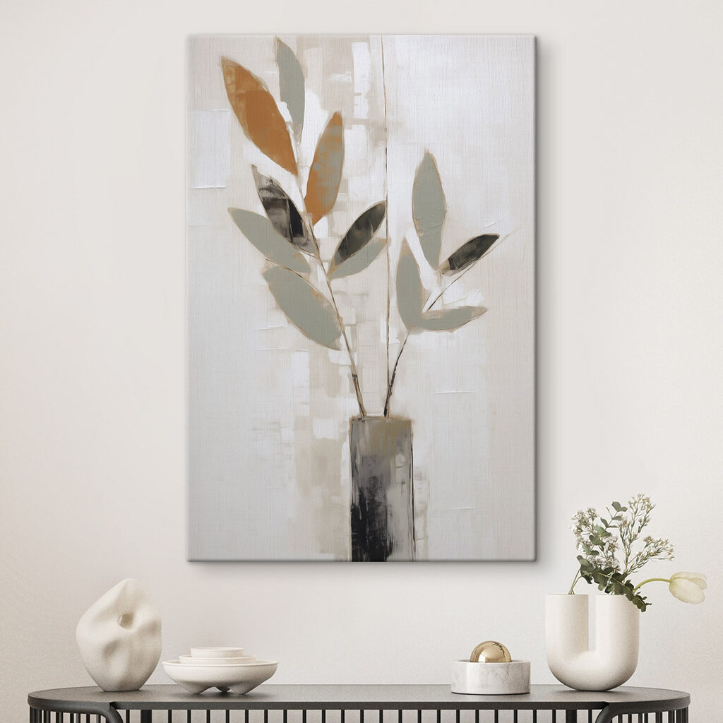 Rameau dans un vase — intérieur 1