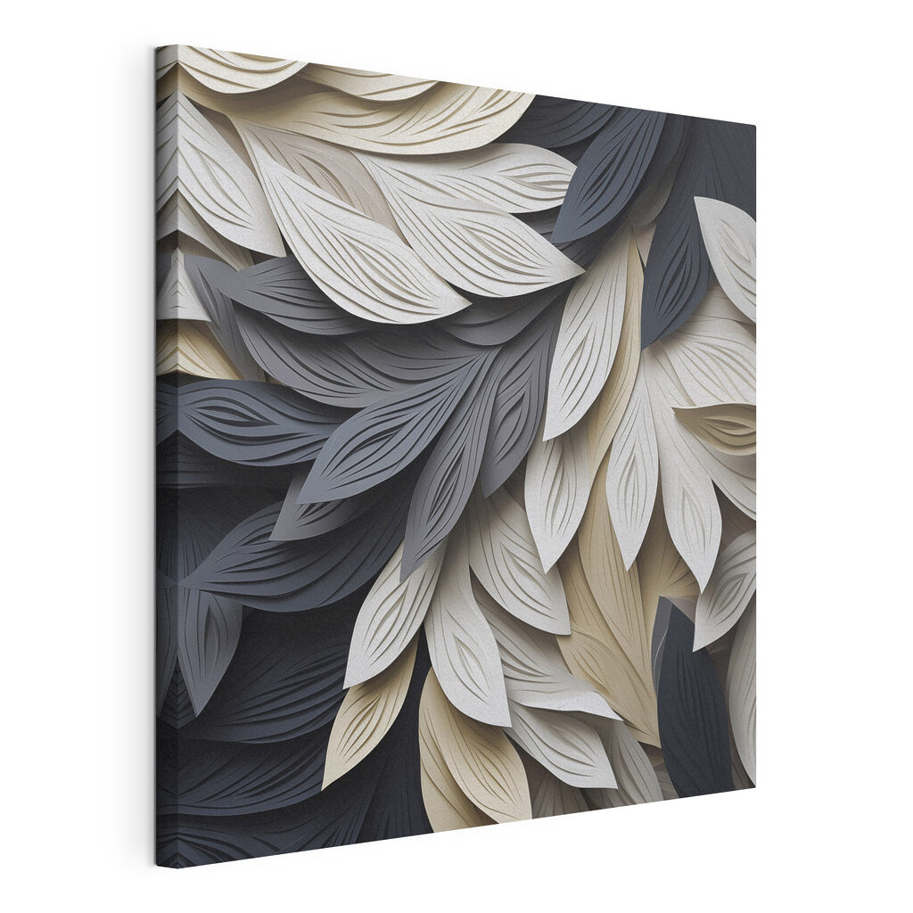 Feuilles en contraste — vue du produit
