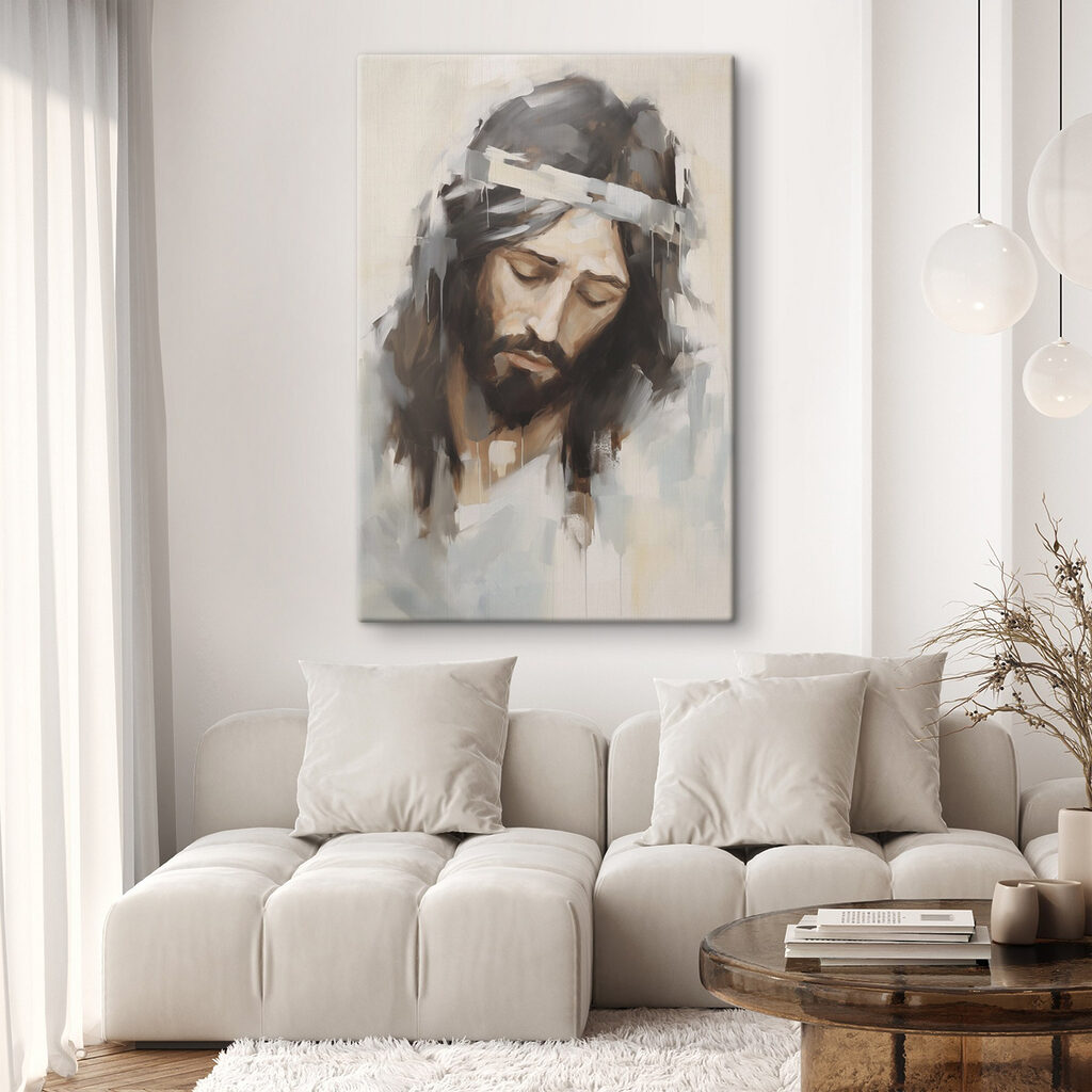 Jésus aux tons patinés — intérieur 2