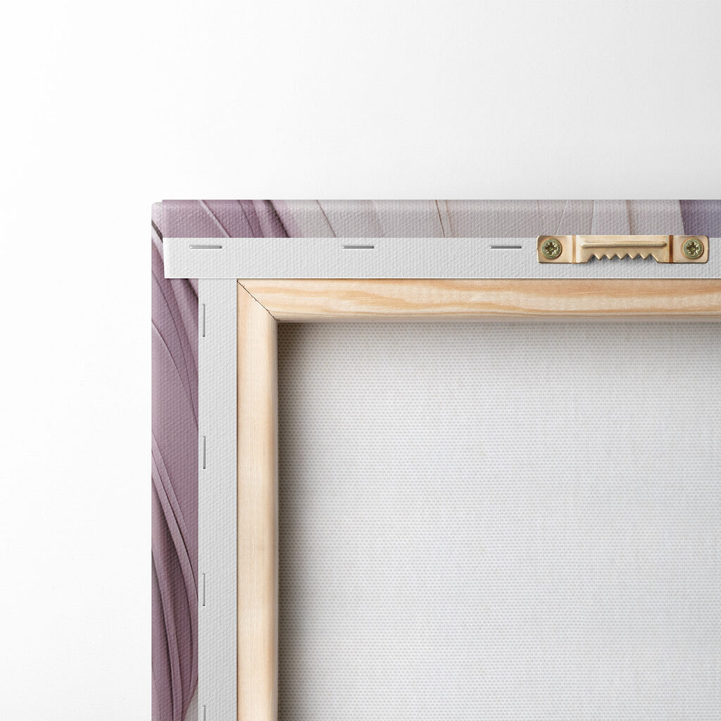 Vagues de feuilles lilas — dos