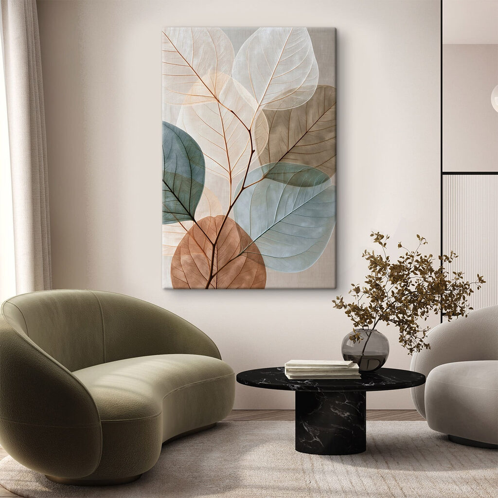 Squelettes de feuilles — intérieur 1