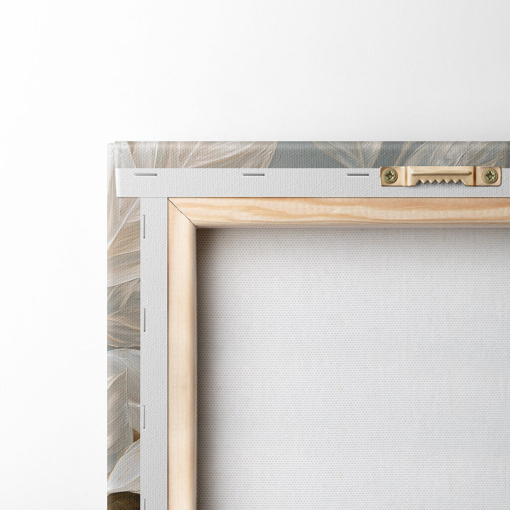 Feuilles blanches serrées — dos