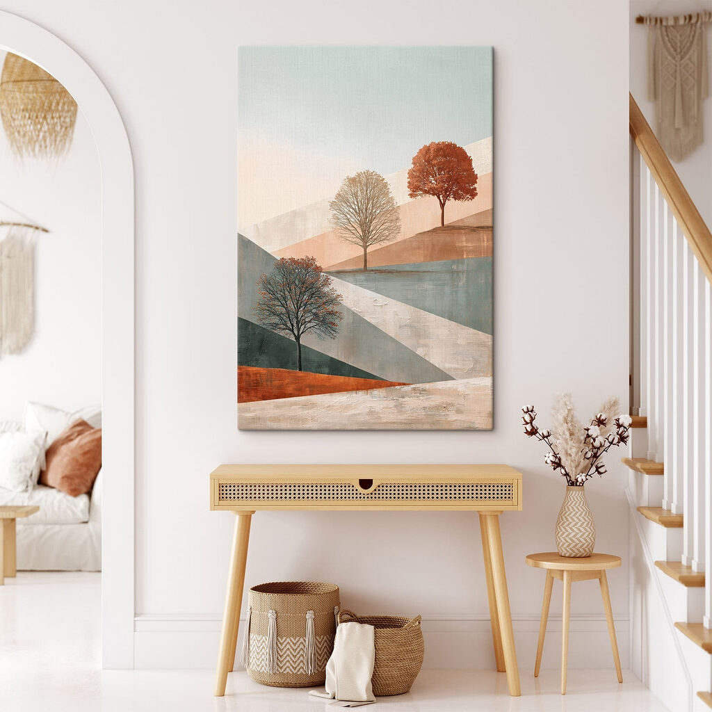 Chemin aux trois arbres — intérieur 1