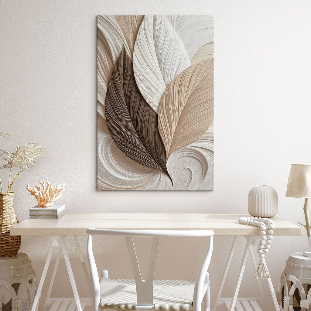 Feuilles aux longues courbes — intérieur 3