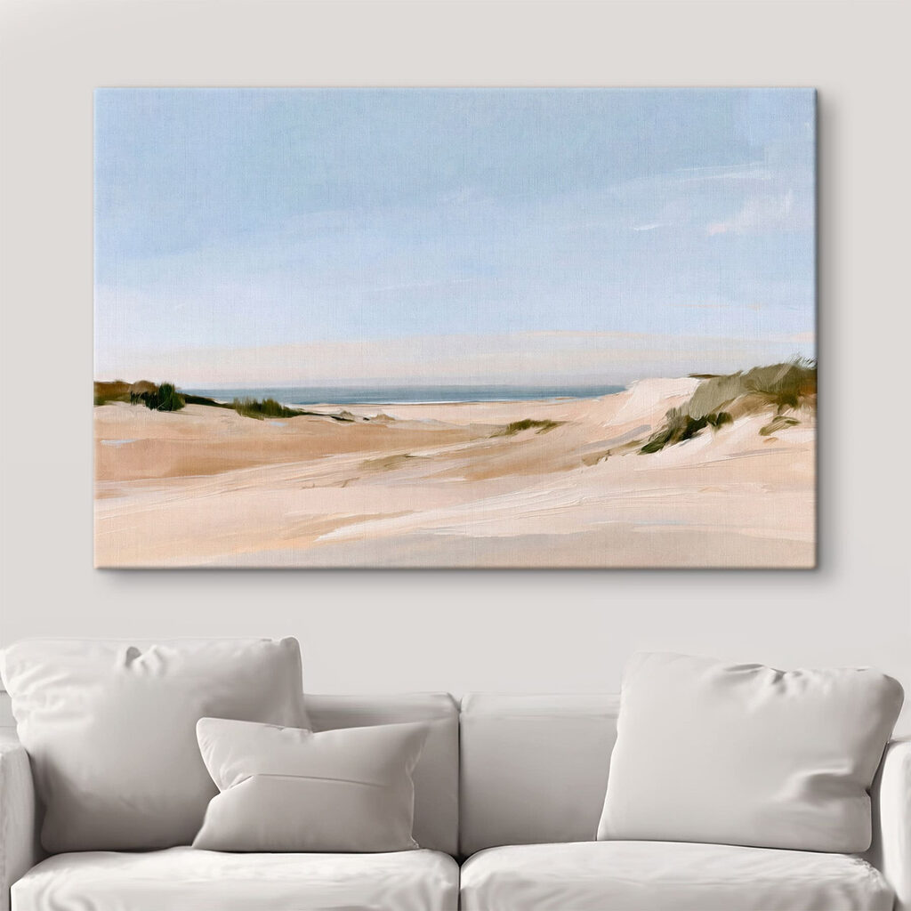 Dunes basses, ciel d’été — intérieur 2