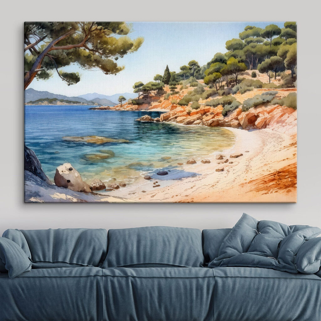 Crique paisible — intérieur 2
