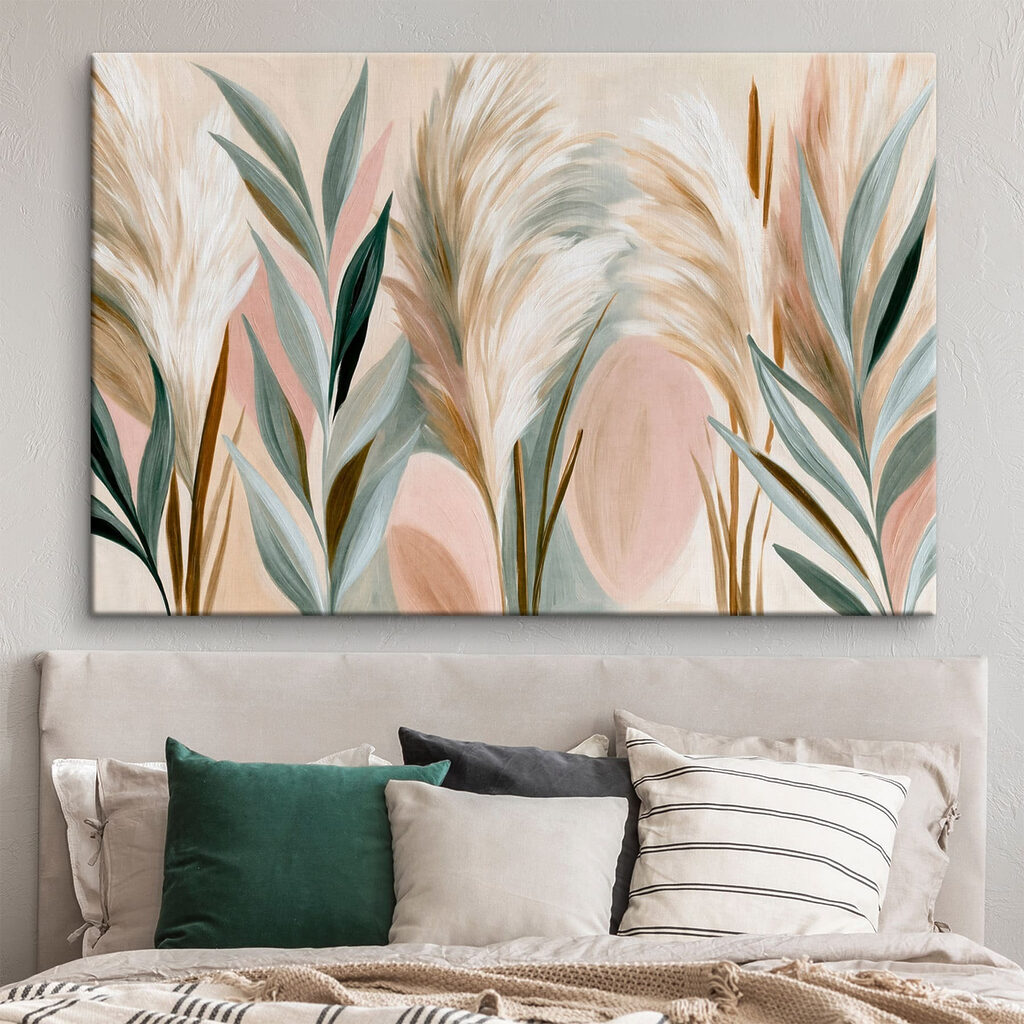 Plumets et longues feuilles — intérieur 1