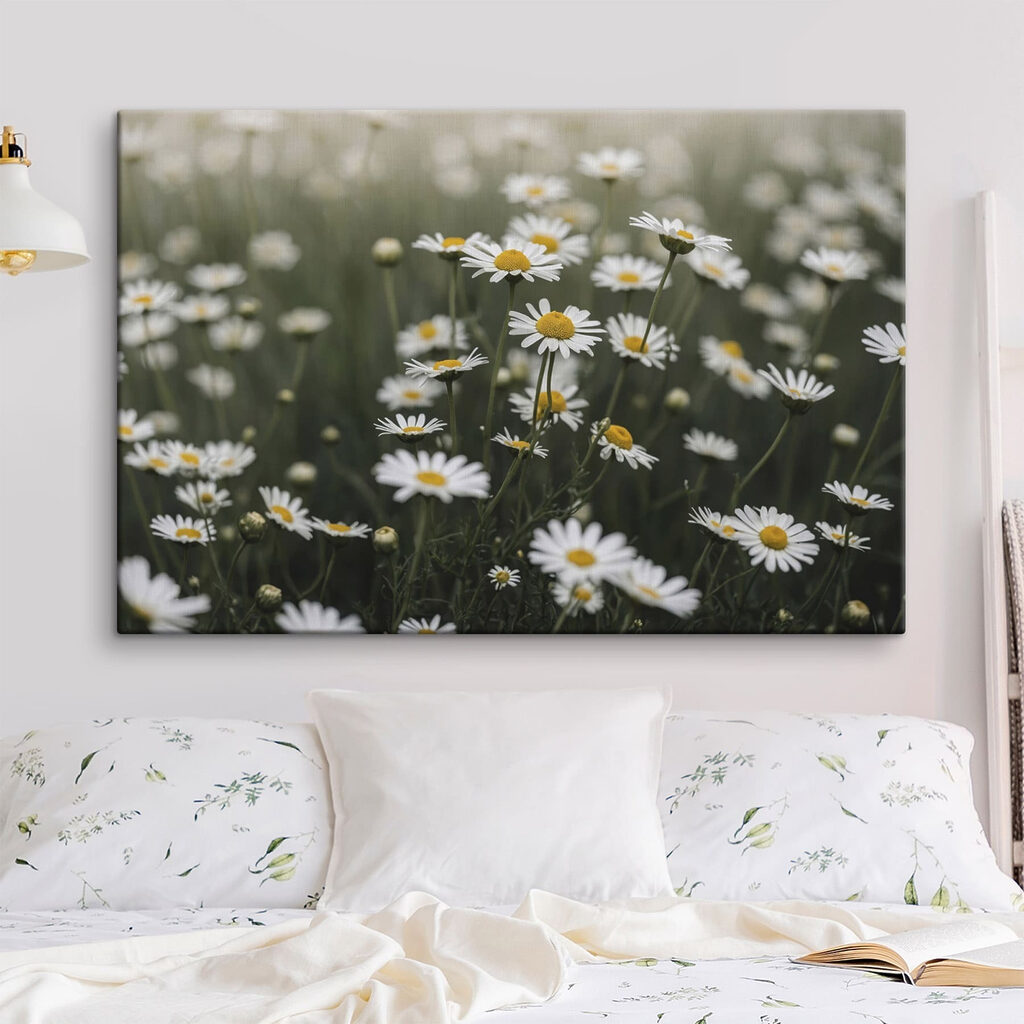 Fleurs dans l’herbe — intérieur 1