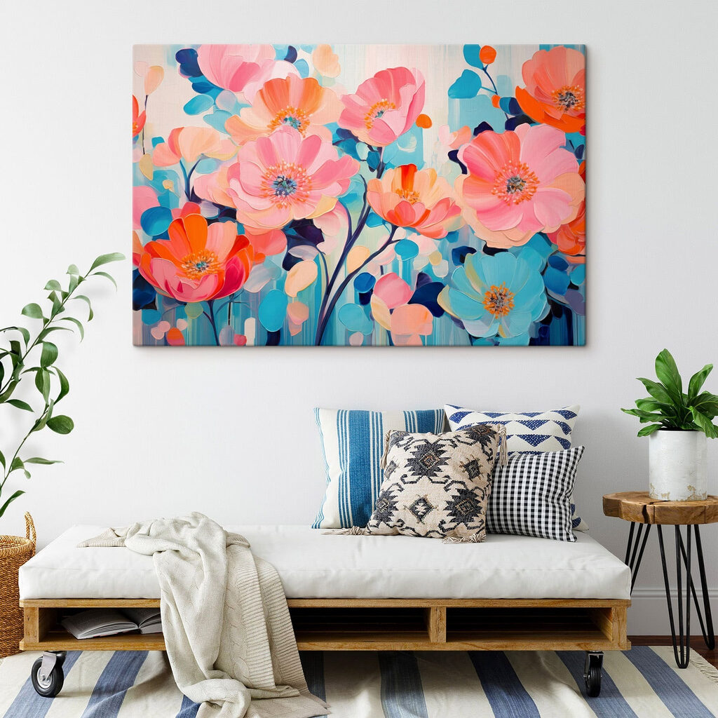 Fleurs aux couleurs gaies — intérieur 3