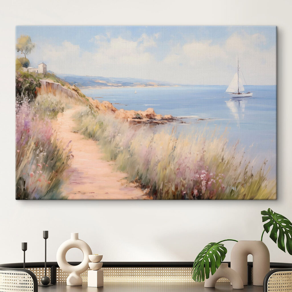 Sentier côtier paisible — intérieur 1