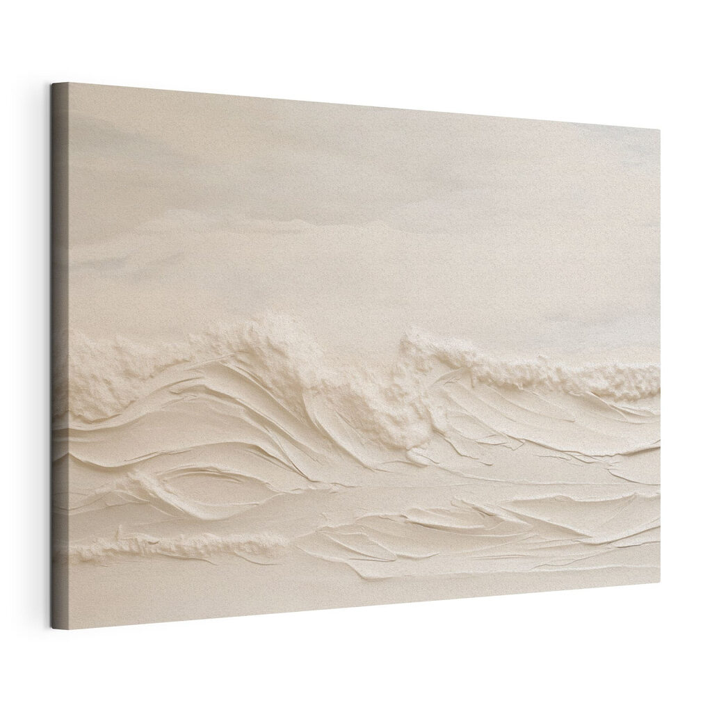 Vagues blanches en strates — vue du produit