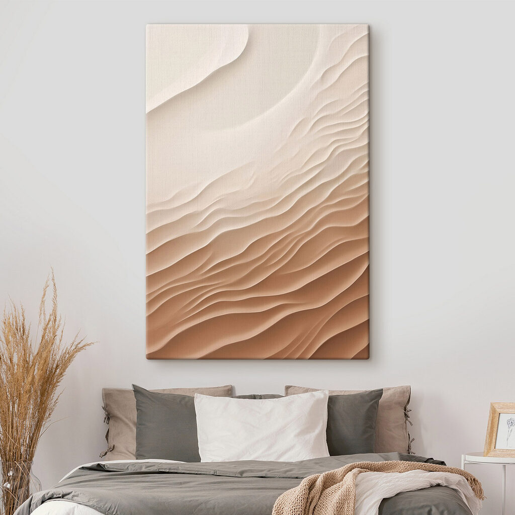 Ondulations claires, effet relief — intérieur 1