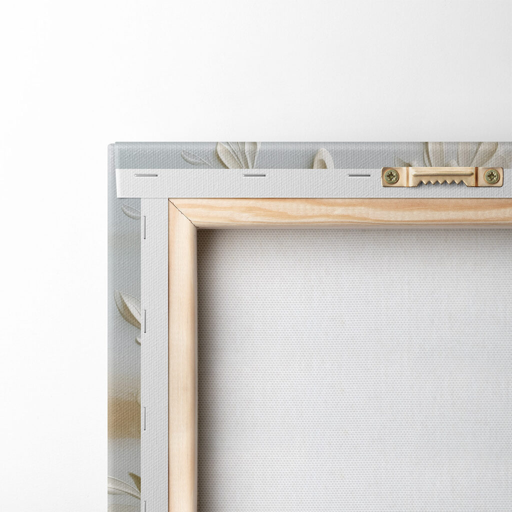 Fleurs blanches et olivier — dos