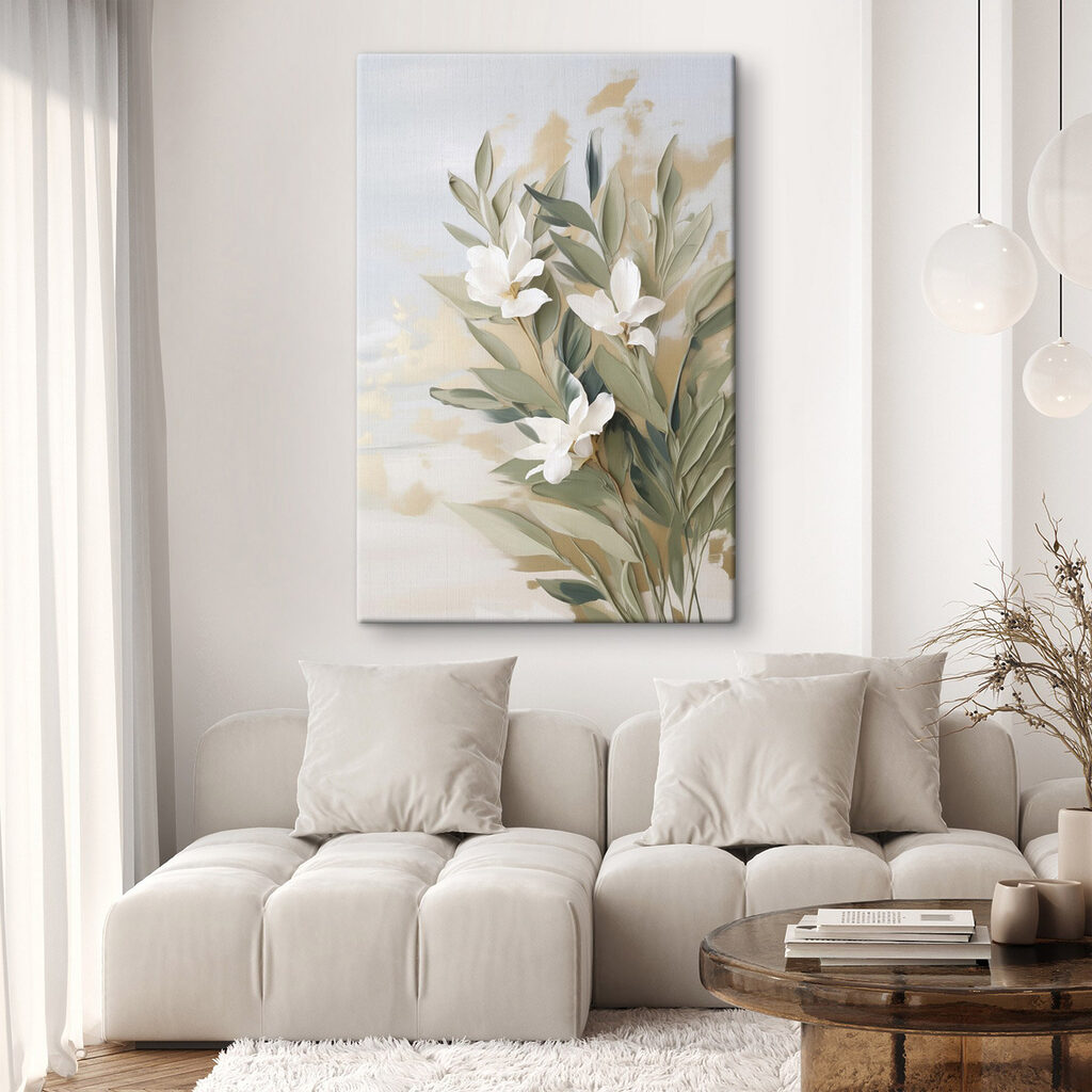 Rameaux fleuris en sourdine — intérieur 1