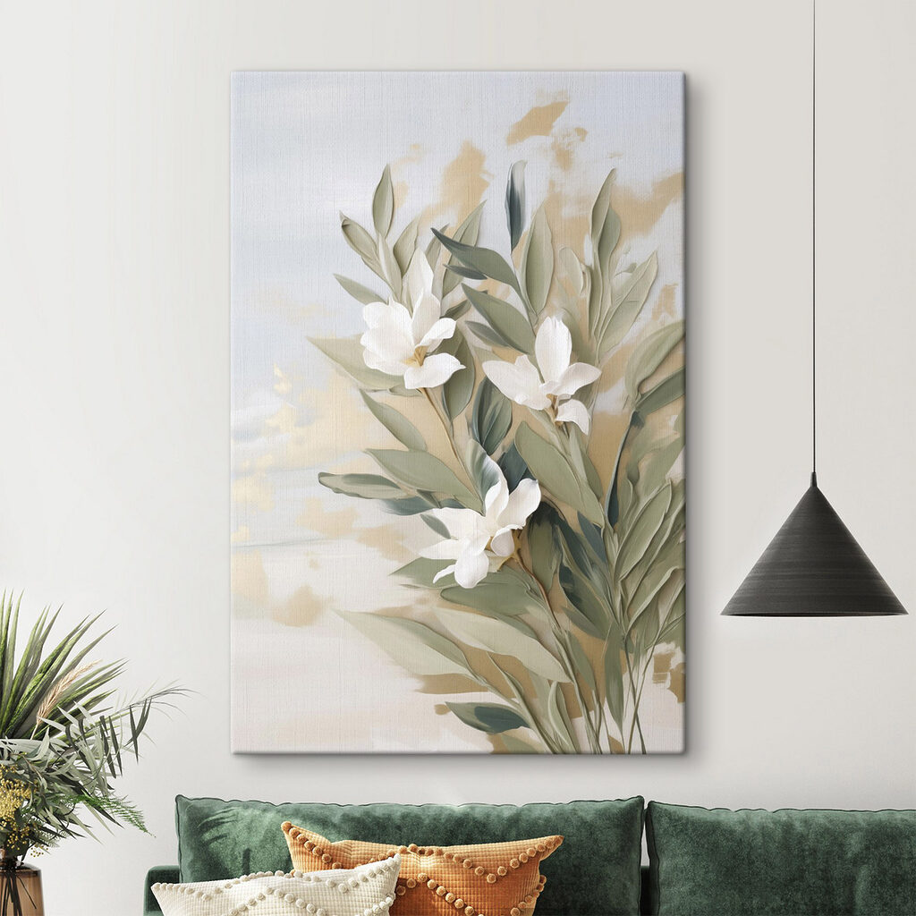 Rameaux fleuris en sourdine — intérieur 2