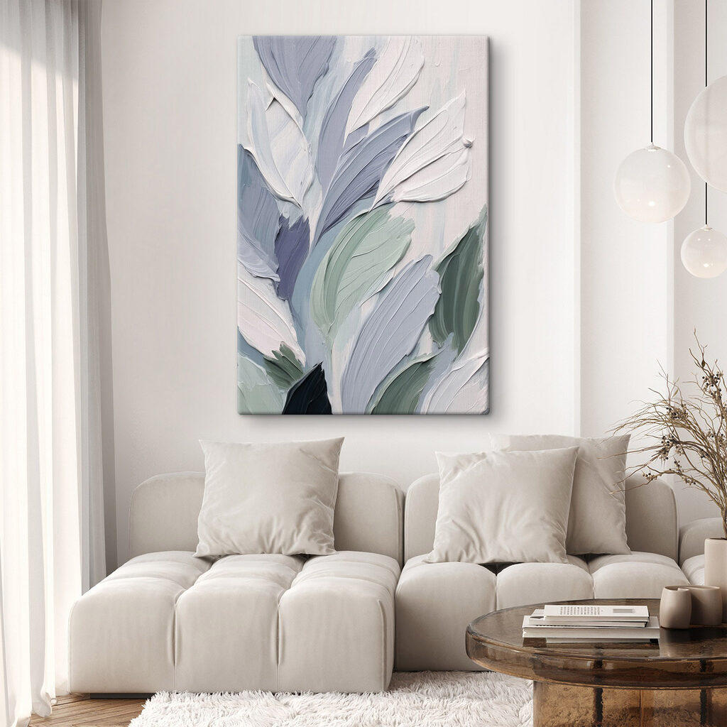 Feuillage frais au pinceau — intérieur 2