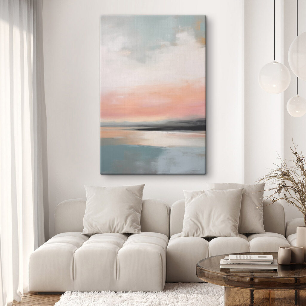 Lueur rose sur l’eau — intérieur 2