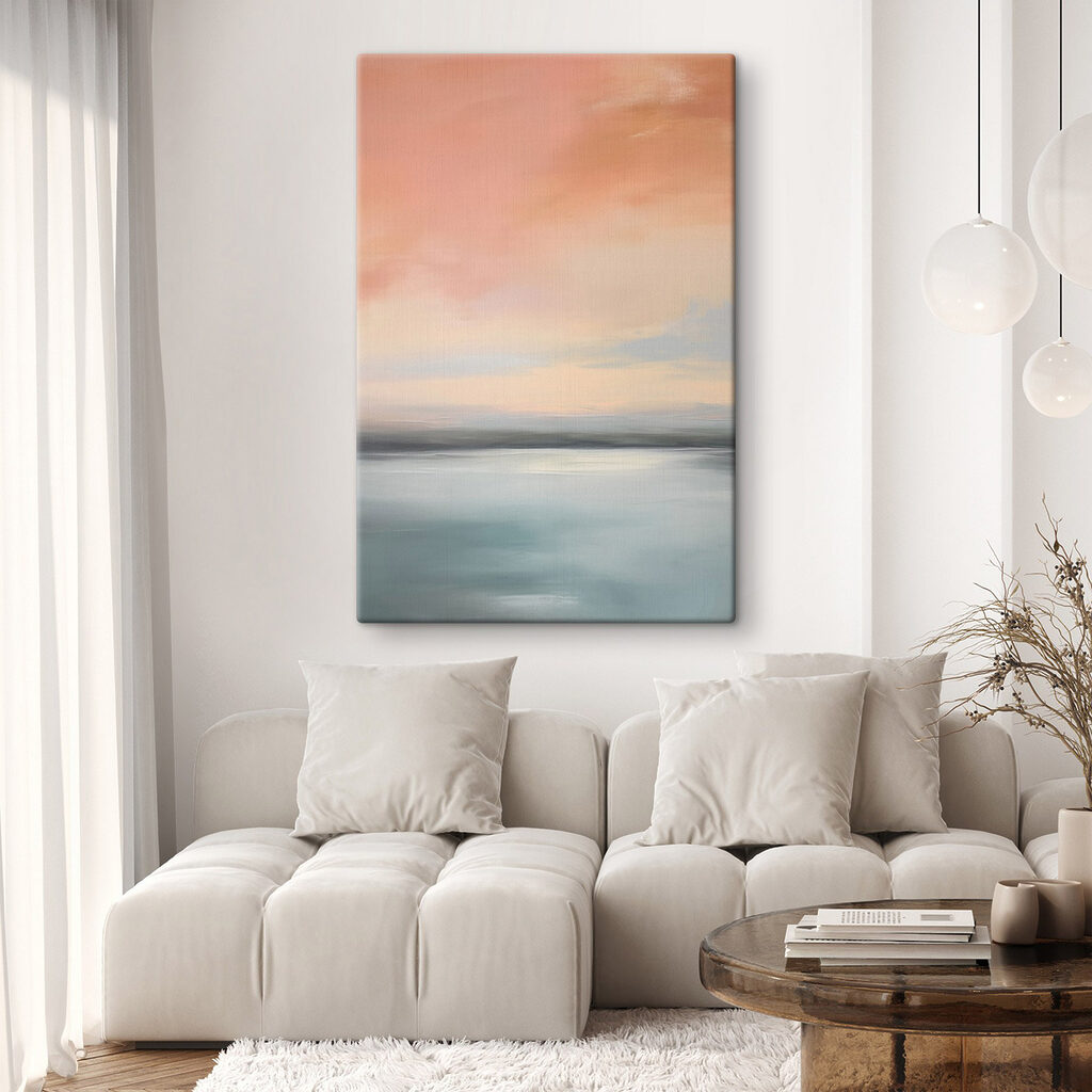 Ciel corail et silence — intérieur 1