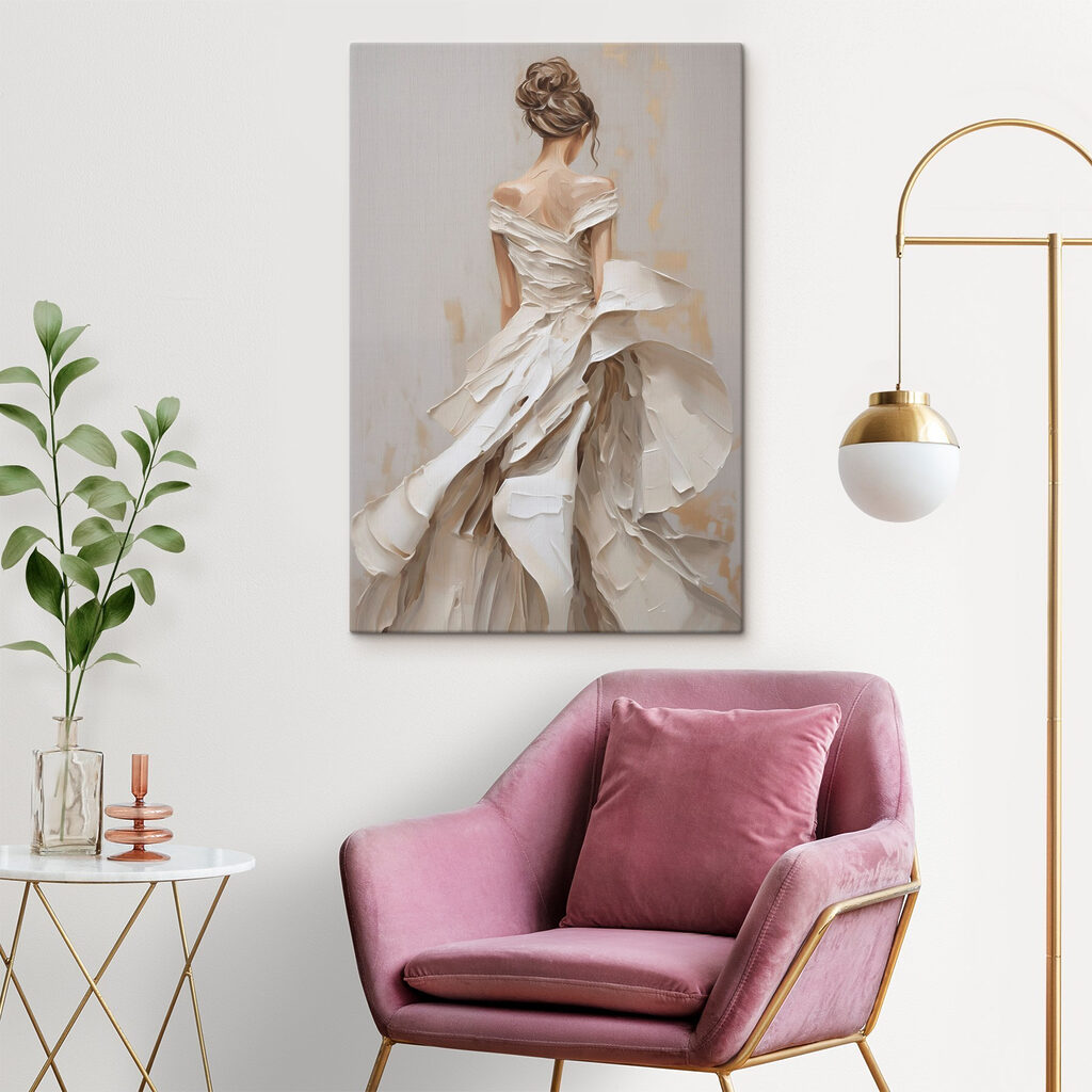 Dos en blanc plissé — intérieur 2