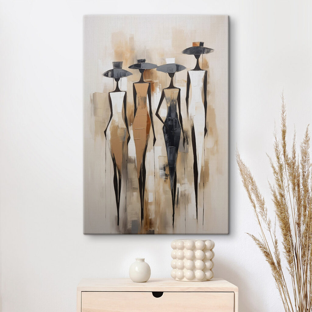 Hauts chapeaux, longues silhouettes — intérieur 1