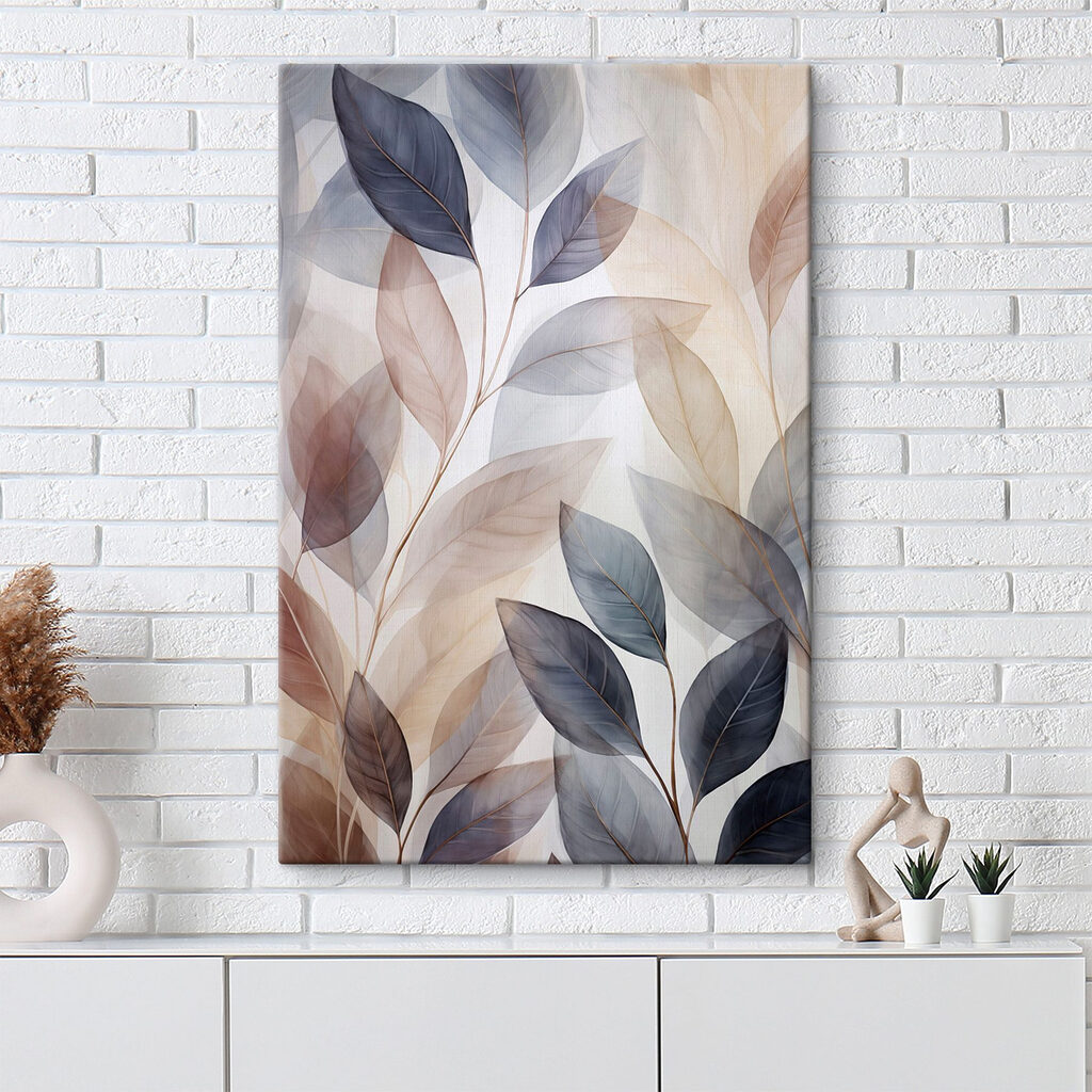 Petites feuilles transparentes — intérieur 1