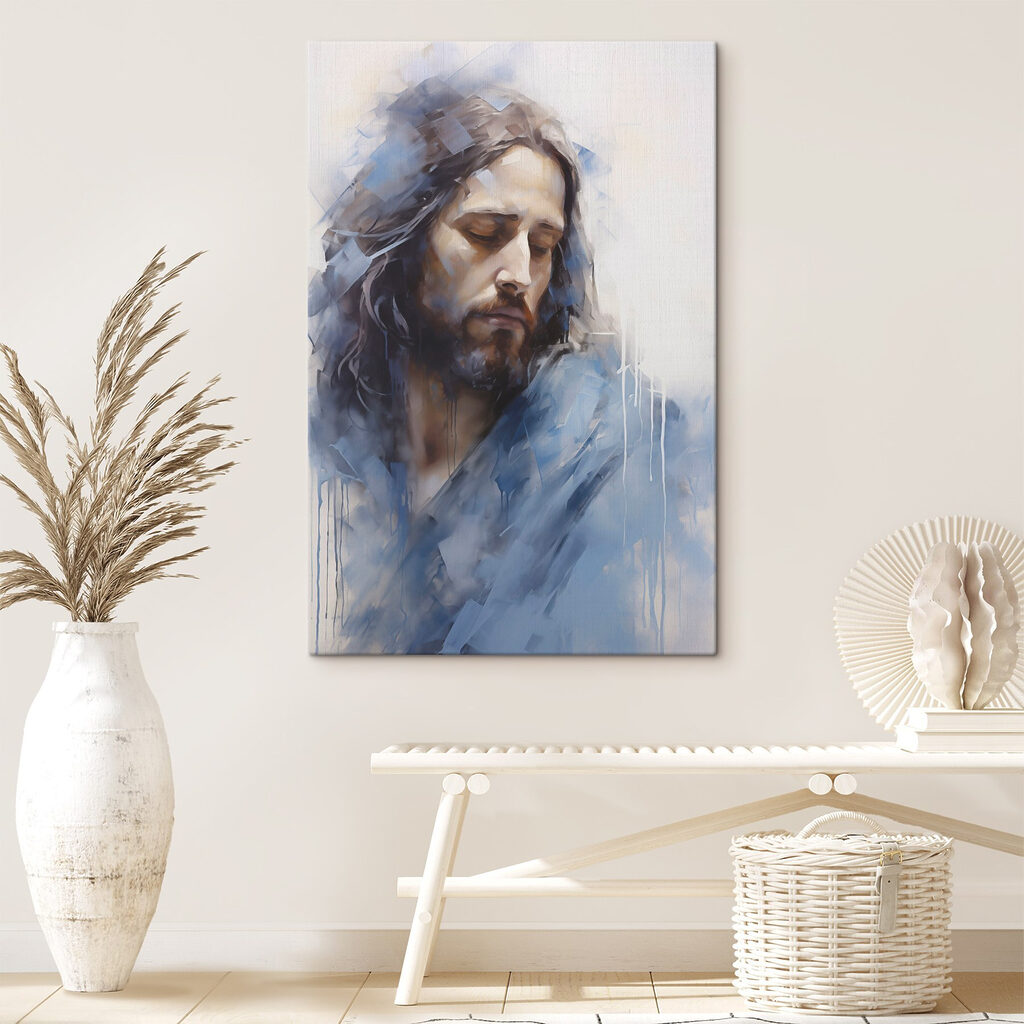 Homme aux yeux clos — intérieur 2